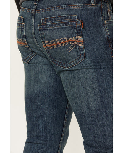 Men's FR Bozeman Medium Wash Slim Bootcut Work Jeans | Cody James Clothing|Sale