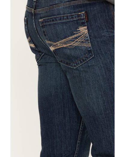 Men's FR Sidewinder Slim Straight Medium Wash Work Jeans | Cody James Clothing|Sale
