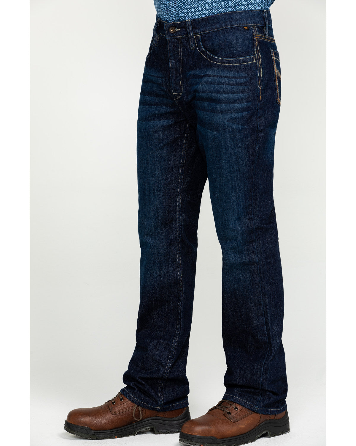 Men's FR Milliken Dark Slim Bootcut Work Jeans | Cody James Clothing|Sale