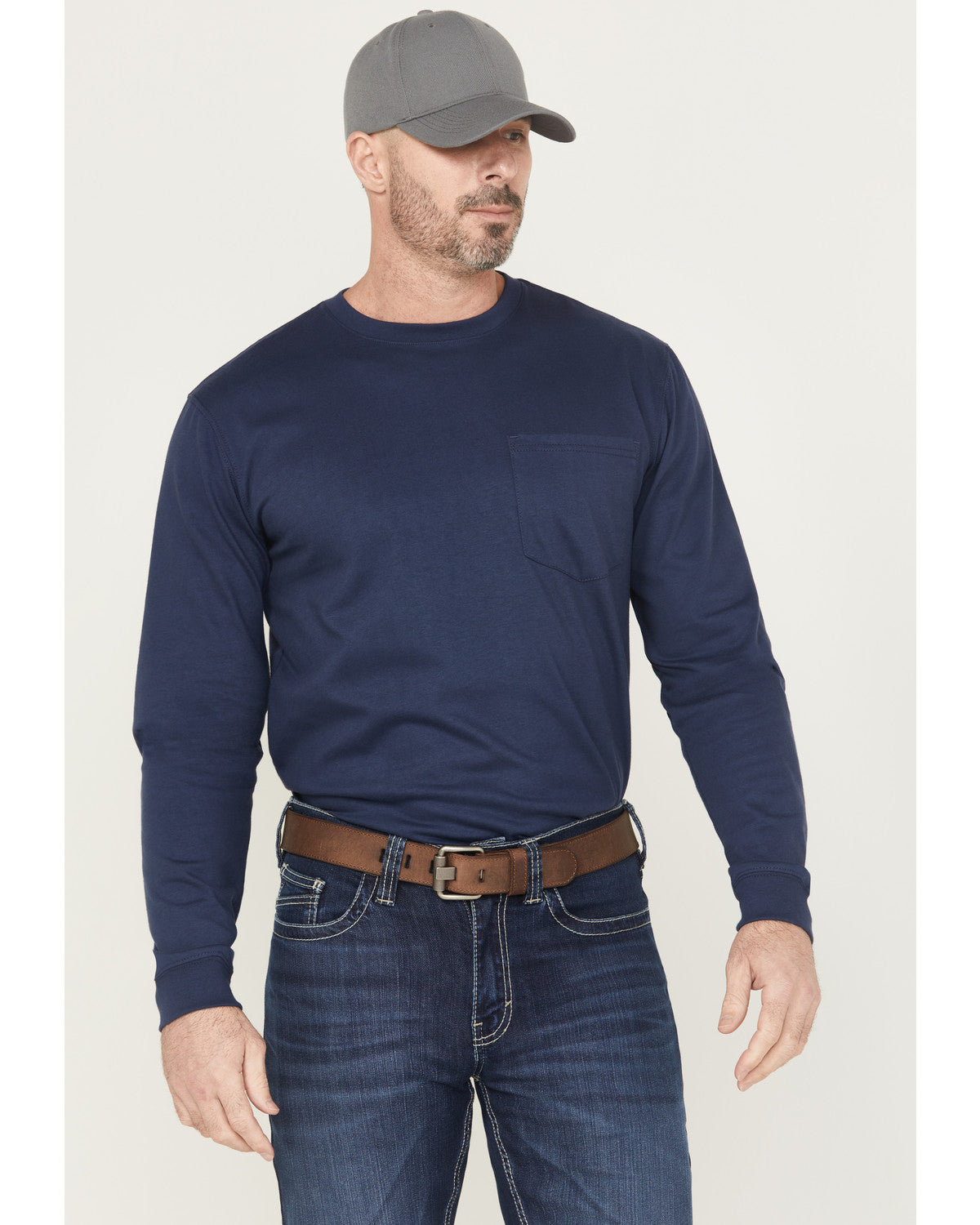 Men's FR Eagle Long Sleeve Graphic Work Shirt | Cody James Clothing