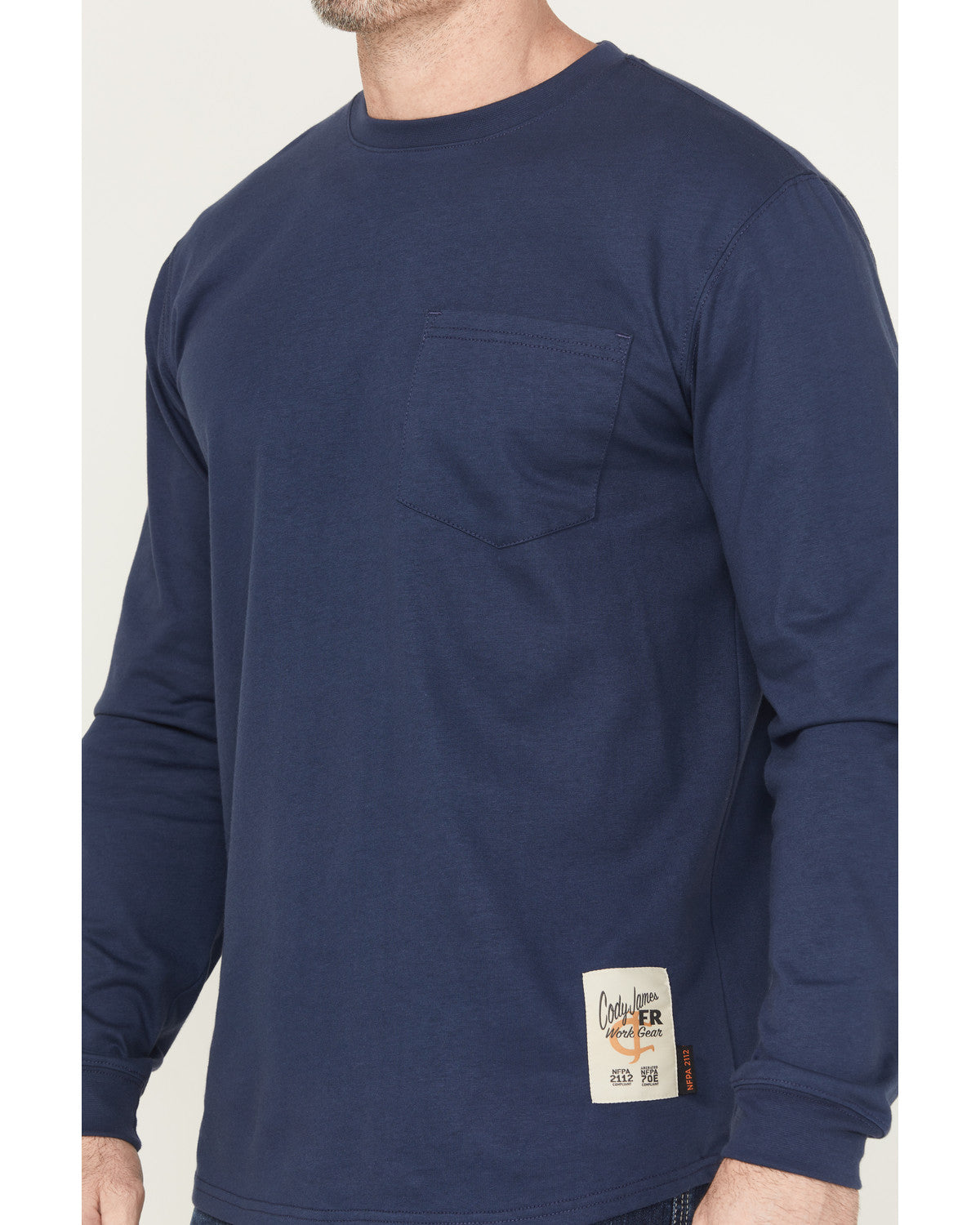 Men's FR Eagle Long Sleeve Graphic Work Shirt | Cody James Clothing