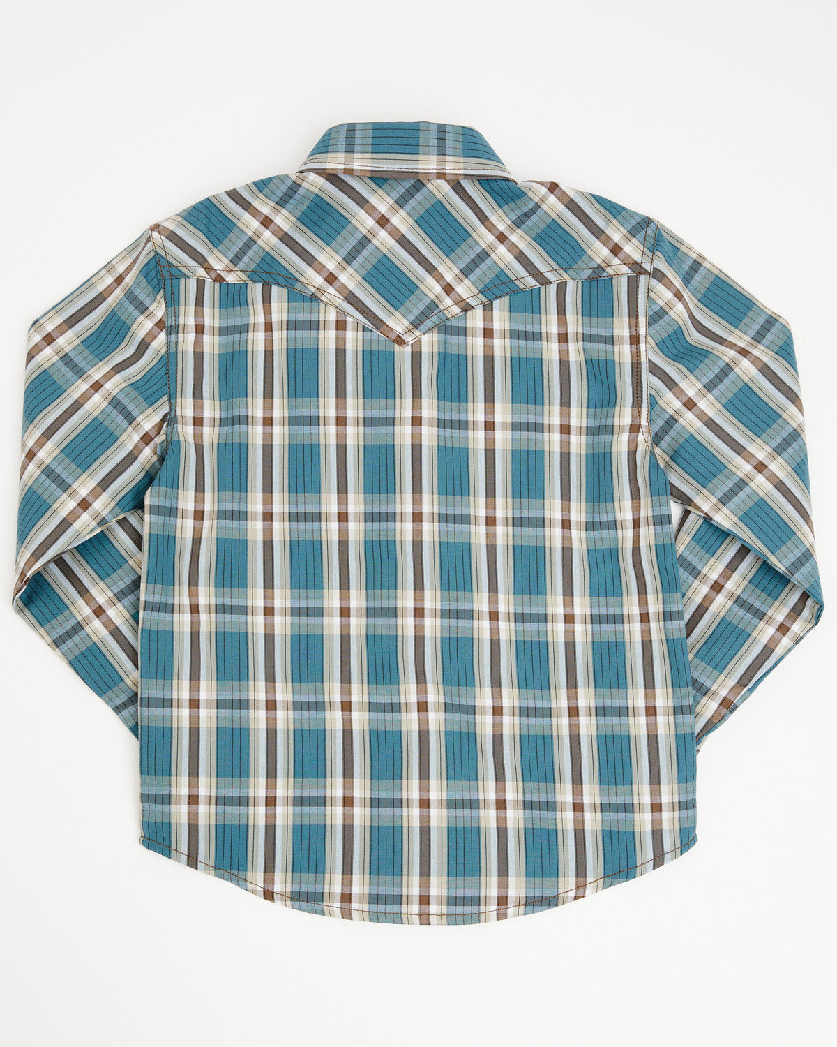 Toddler Boys' Niagra Falls Plaid Print Long Sleeve Snap Wes | Cody James Clothing|Boys
