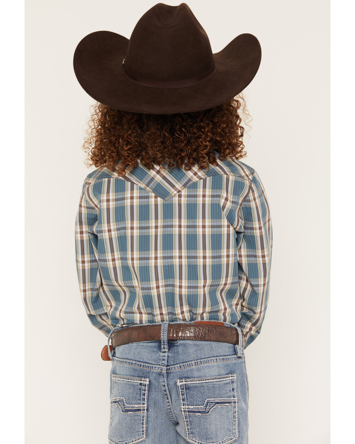 Boys' Niagra Falls Plaid Print Long Sleeve Snap Western Shi | Cody James Clothing|Boys