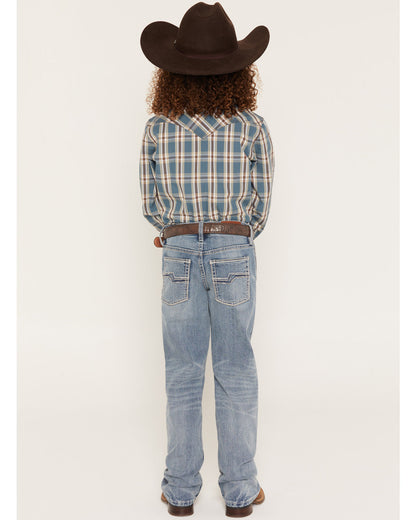 Boys' Kansas Light Wash Slim Bootcut Stretch Denim Jeans | Cody James Clothing|Boys