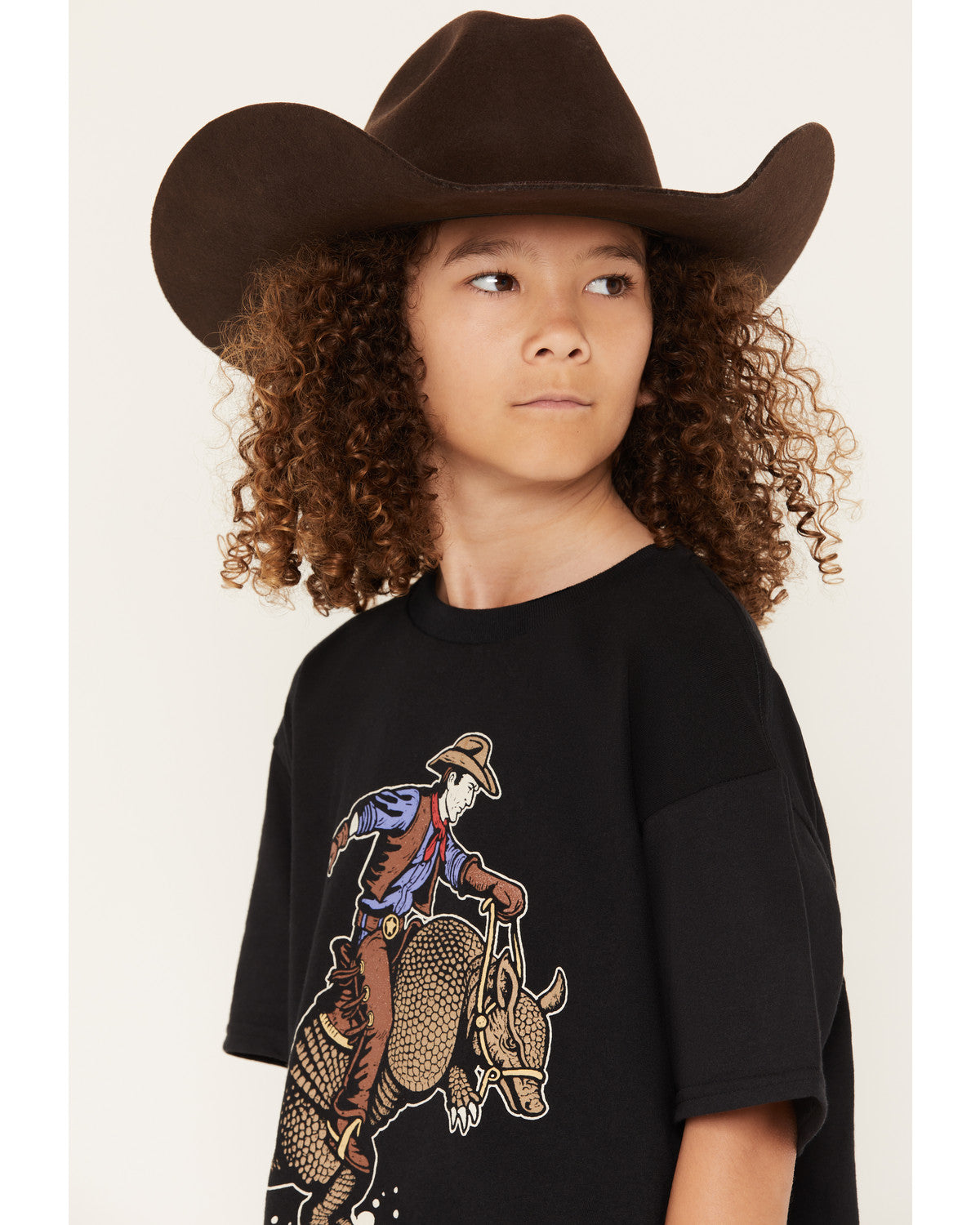 Boys' Armadillo Rider Short Sleeve Graphic T-Shirt | Cody James Clothing|Boys