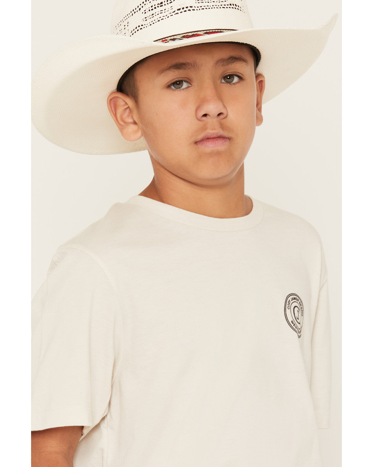 Boy's Original Cowboy Logo Short Sleeve Graphic T-Shirt | Cody James Clothing