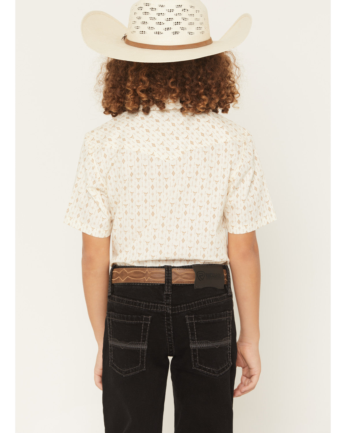 Boys' Jace Southwestern Print Short Sleeve Snap Western Shi | Cody James Clothing|Boys