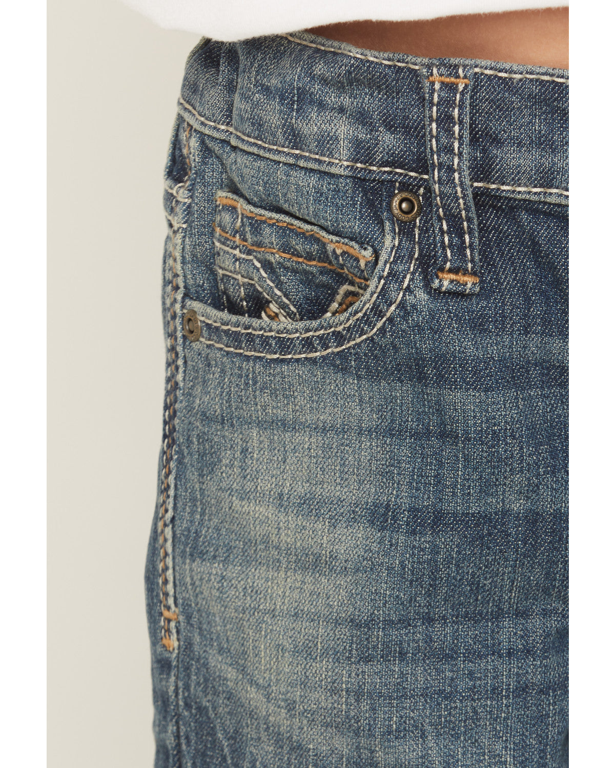 Little Boys' Texas Dark Wash Relaxed Bootcut Stretch Denim | Cody James Clothing|Boys