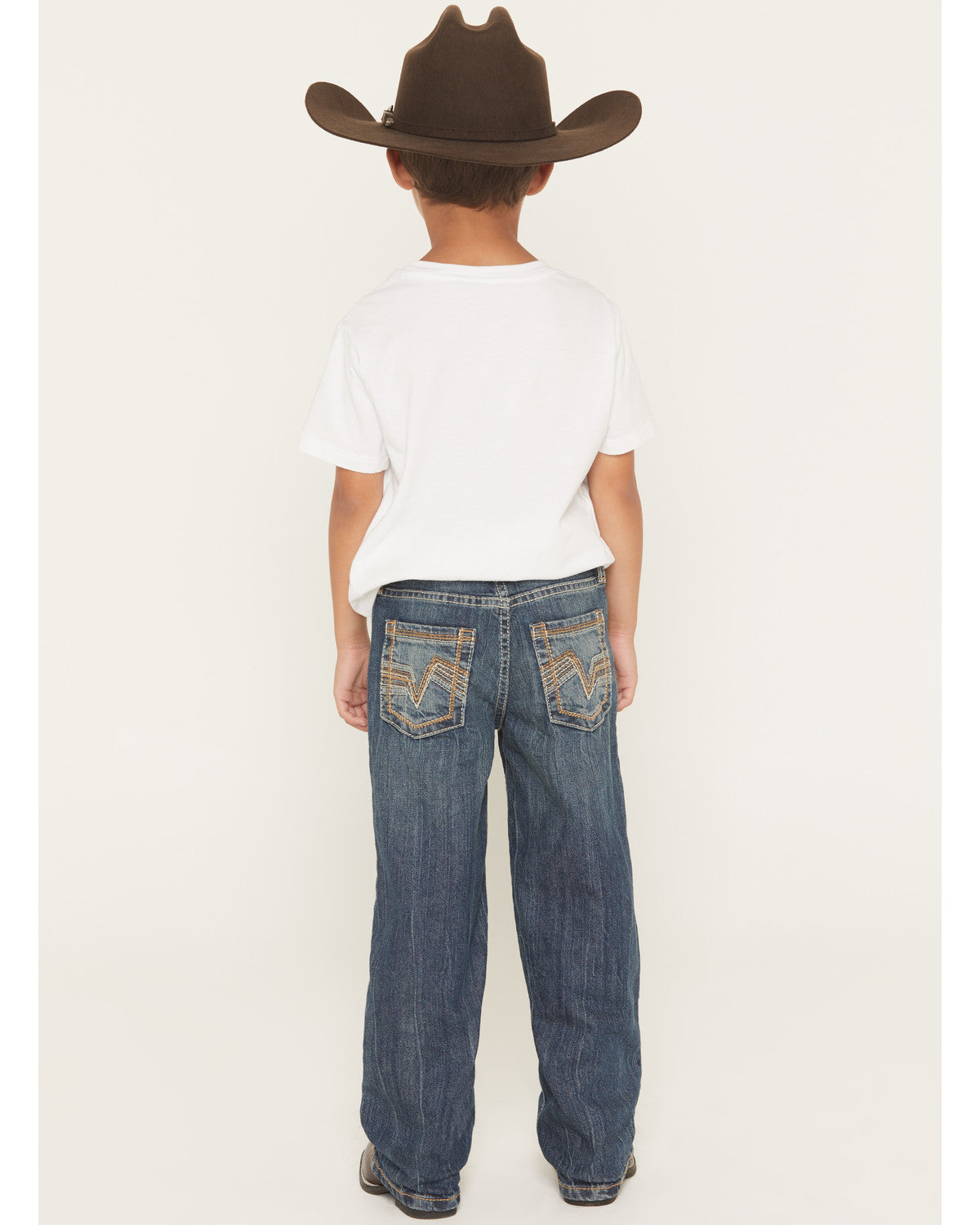Little Boys' Texas Dark Wash Relaxed Bootcut Stretch Denim | Cody James Clothing|Boys