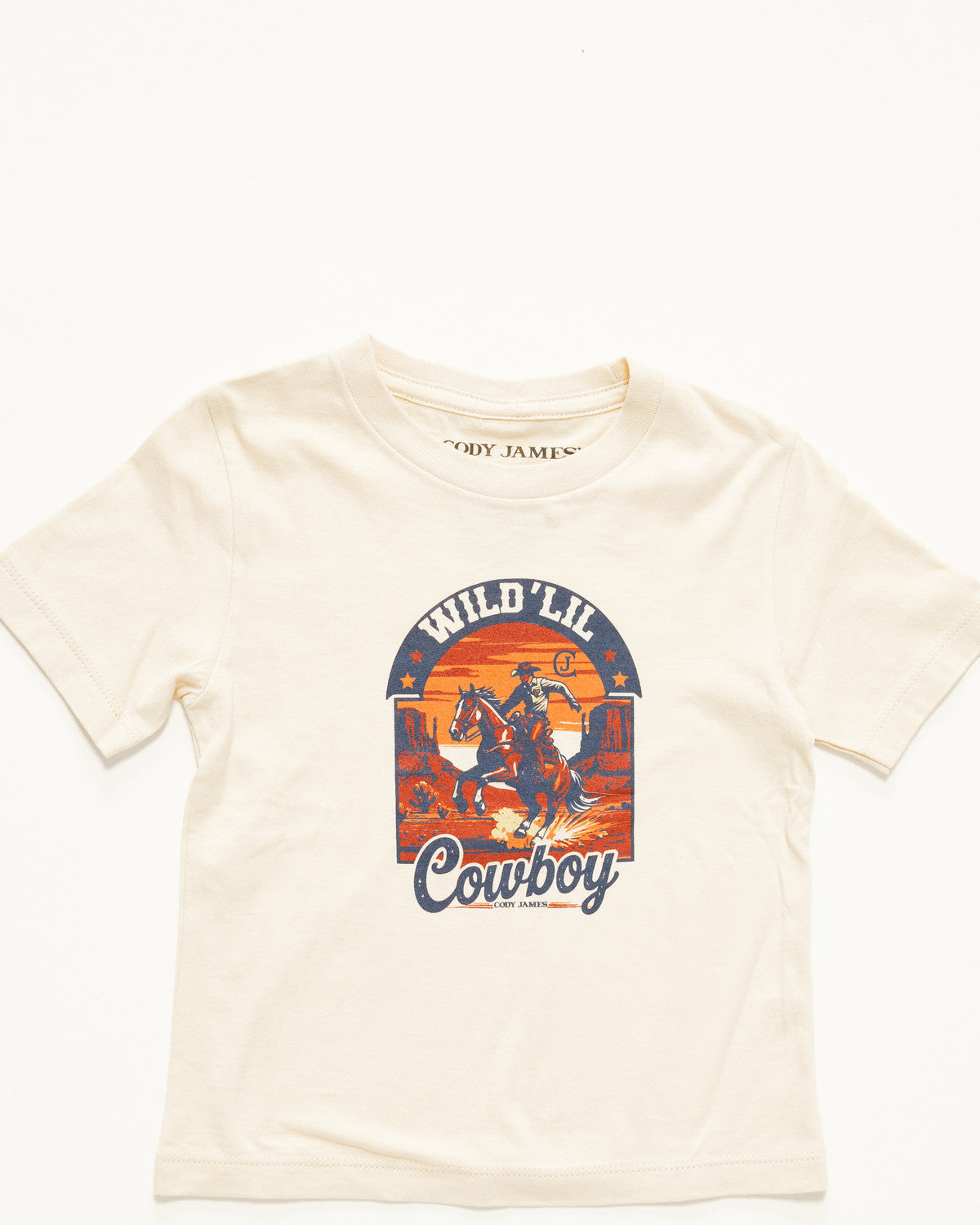 Toddler Boys' Wild Lil Cowboy Short Sleeve Graphic T-Shirt | Cody James Clothing|Boys