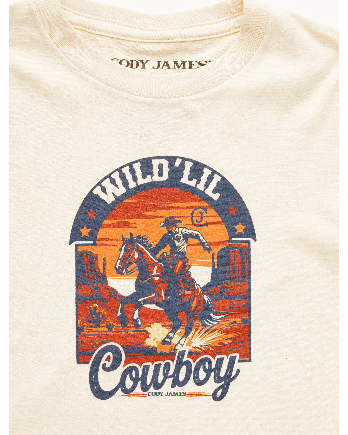 Toddler Boys' Wild Lil Cowboy Short Sleeve Graphic T-Shirt | Cody James Clothing|Boys