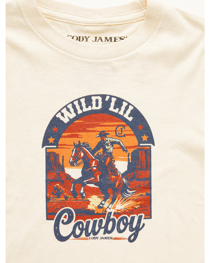 Toddler Boys' Wild Lil Cowboy Short Sleeve Graphic T-Shirt | Cody James Clothing|Boys