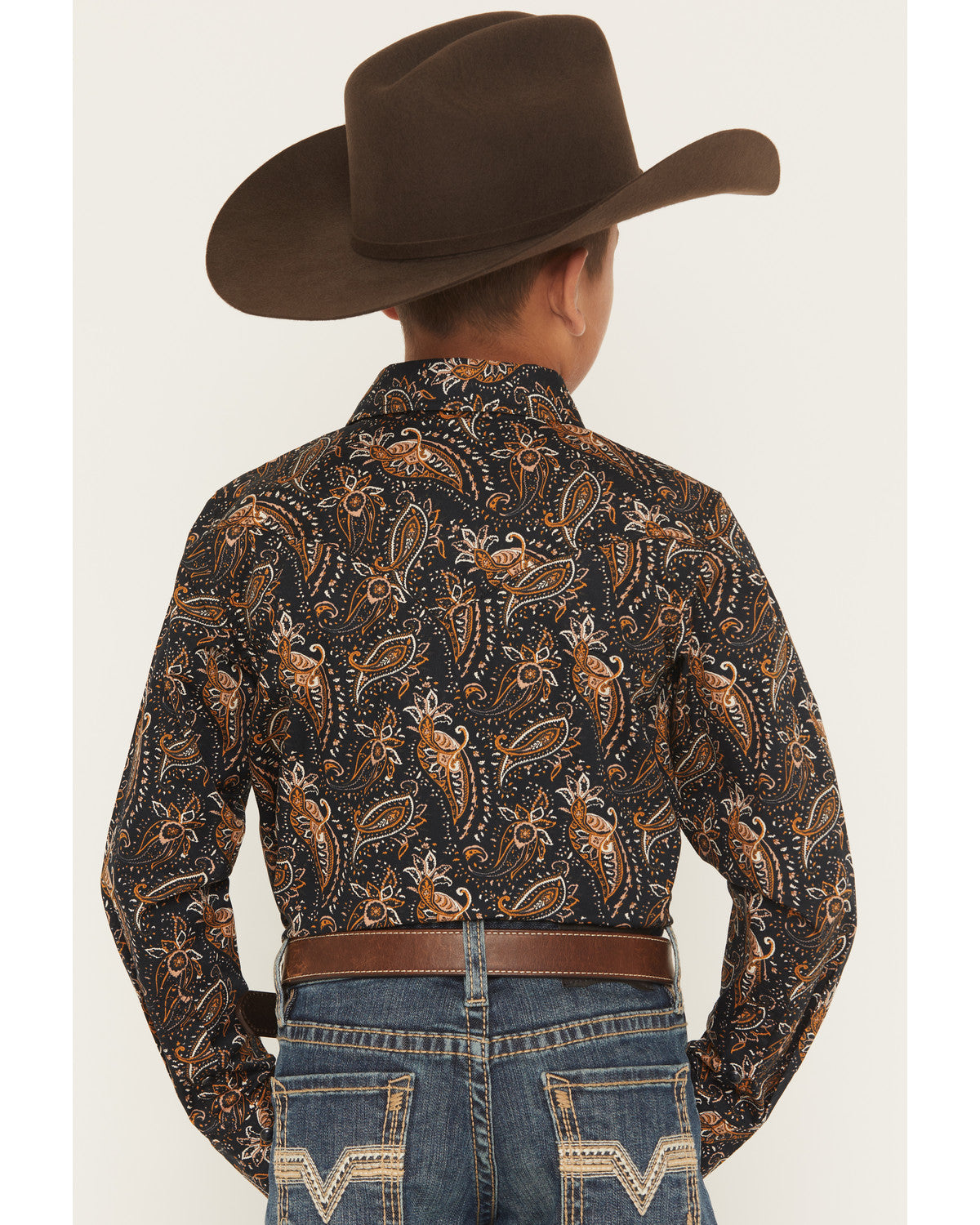 Men's Canyon Rider Paisley Print Long Sleeve Snap Western S | Cody James Clothing