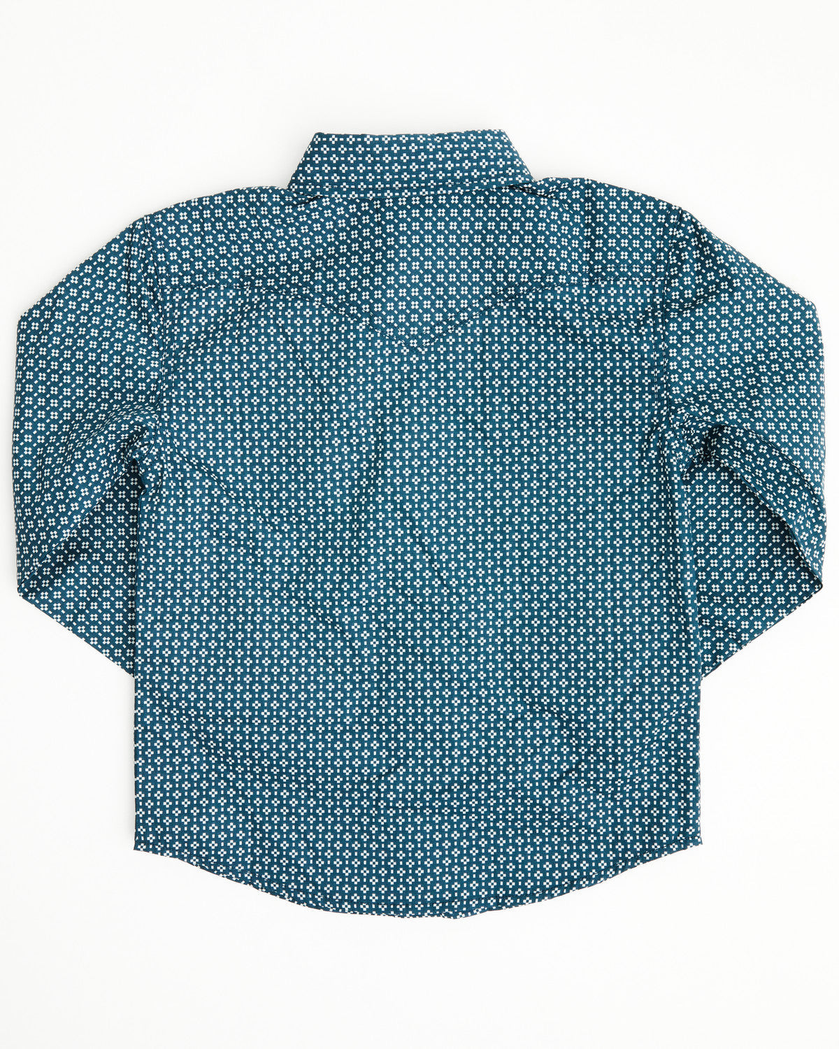 Toddler Boys' Bourbon Geo Print Long Sleeve Pearl Snap West | Cody James Clothing|Boys