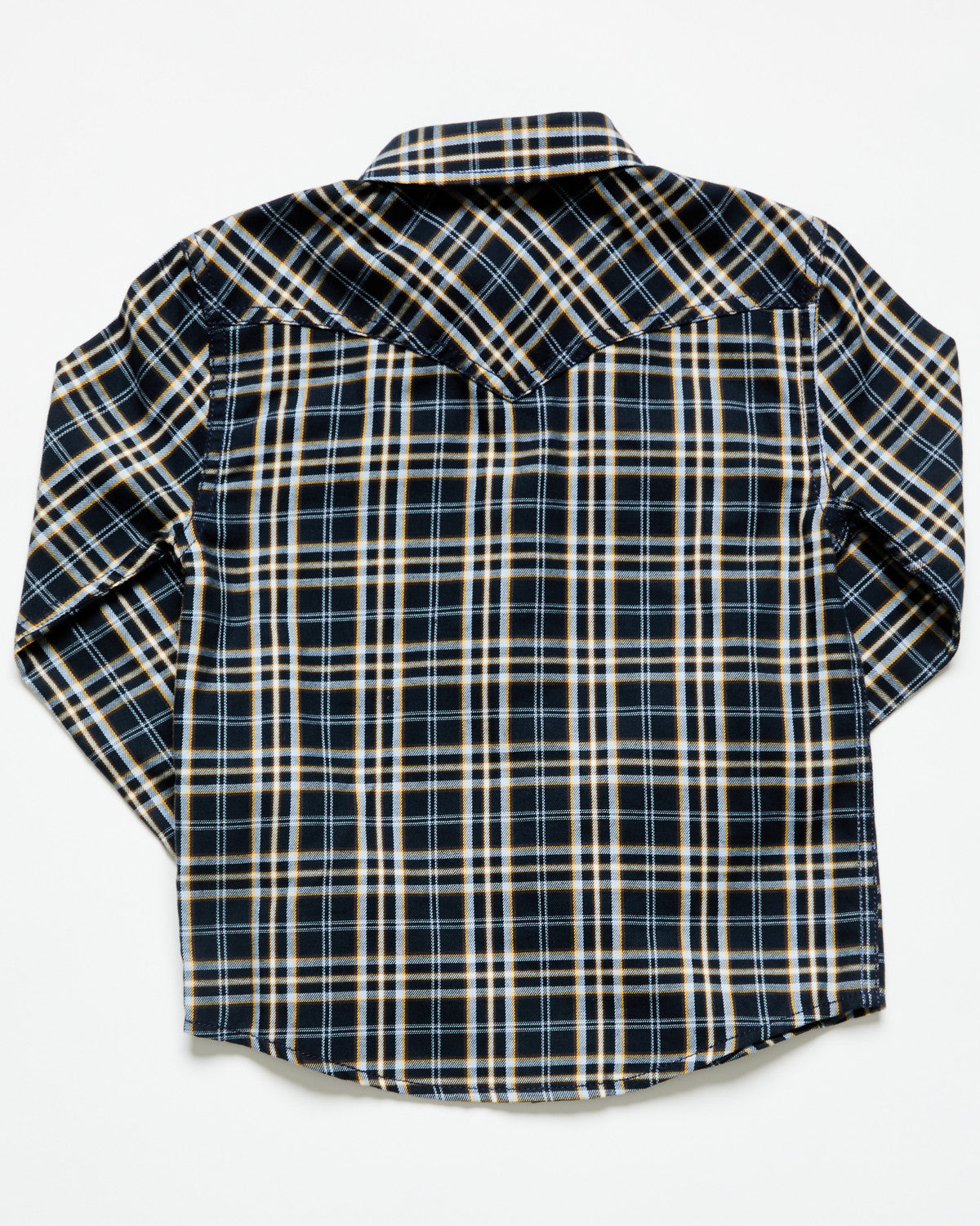 Toddler Boys' Warriors Way Plaid Print Long Sleeve Snap Wes | Cody James Clothing|Boys|Sale