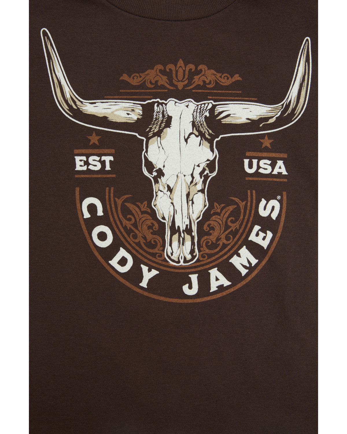 Toddler Boys' USA Steerhead Short Sleeve Graphic T-Shirt | Cody James Clothing|Boys