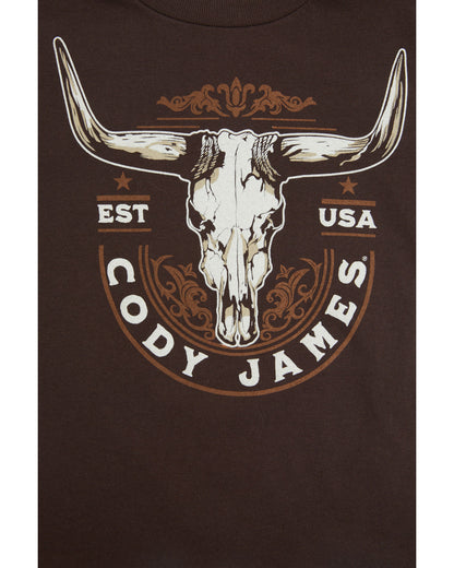 Toddler Boys' USA Steerhead Short Sleeve Graphic T-Shirt | Cody James Clothing|Boys