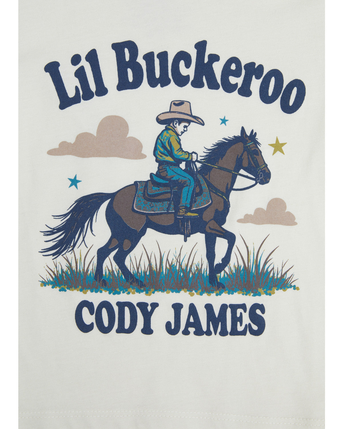 Toddler Boys' Lil Buckaroo Short Sleeve Graphic T-Shirt | Cody James Clothing|Boys