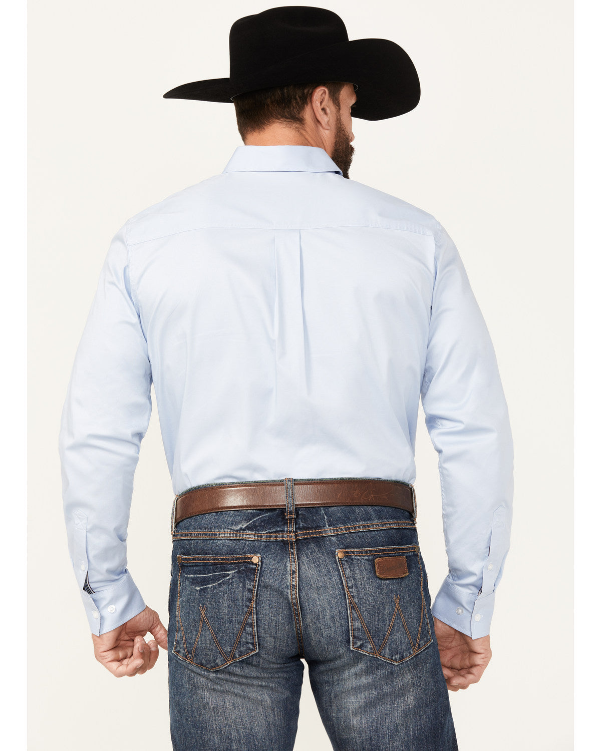 Men's Performance Twill Solid Long Sleeve Button-Down Weste | Cody James Clothing|Sale