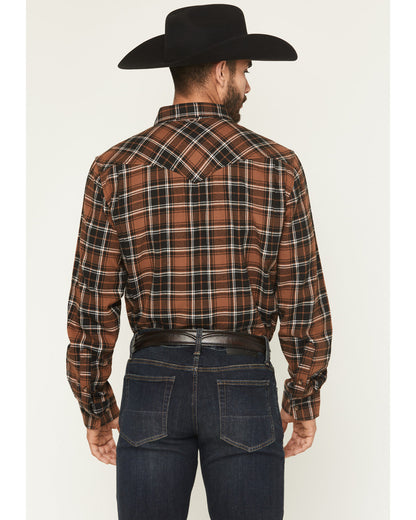 Black 1978® Men's Caddis Plaid Print Long Sleeve Button-Dow | Cody James Clothing|Sale