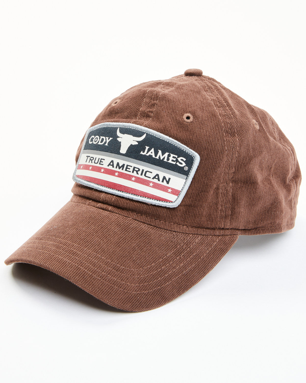 Men's Corduroy True American Logo Patch Ball Cap | Cody James Hats|Accessories|Sale