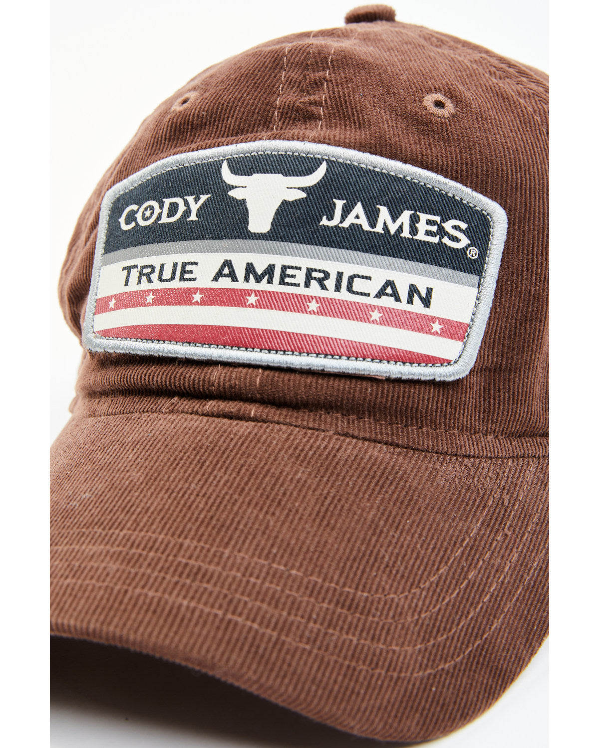 Men's Corduroy True American Logo Patch Ball Cap | Cody James Hats|Accessories|Sale