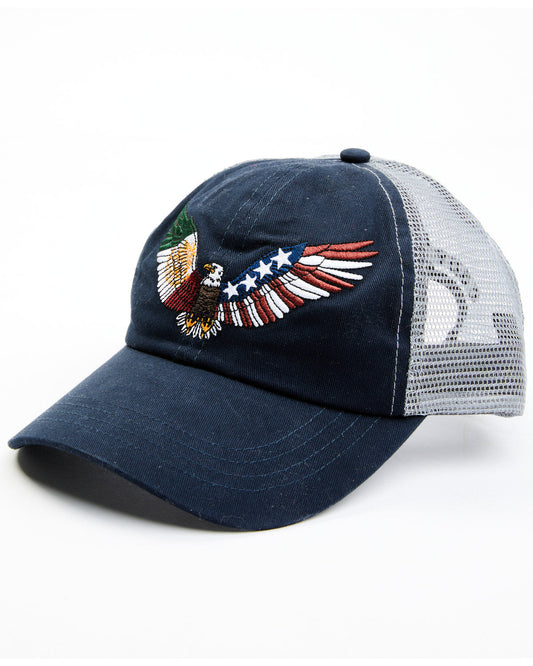 Men's Mexico & American Eagle Embroidered Ball Cap | Cody James Hats|Accessories|Sale