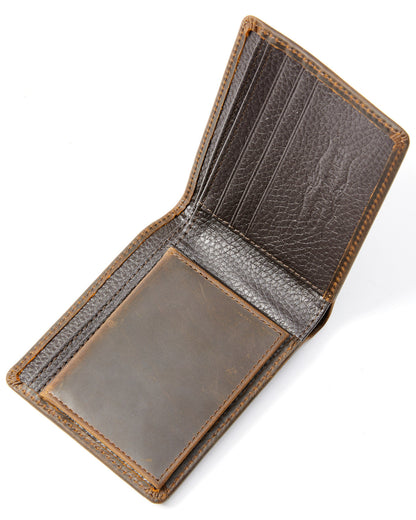 Men's Croc Embossed Bifold Wallet | Cody James Accessories