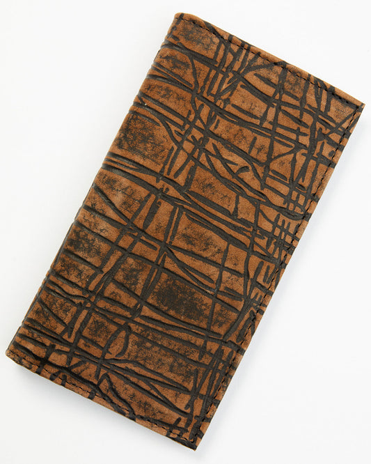 Men's Textured Leather Rodeo Wallet | Cody James Accessories|Sale