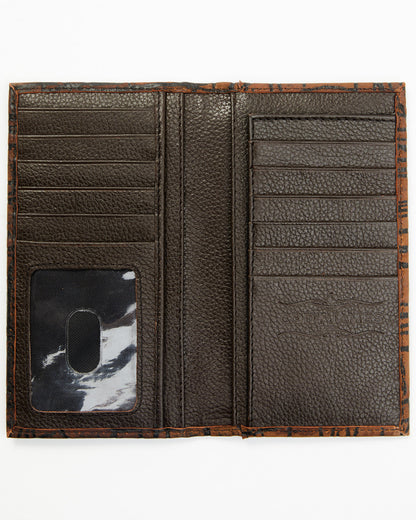 Men's Textured Leather Rodeo Wallet | Cody James Accessories|Sale