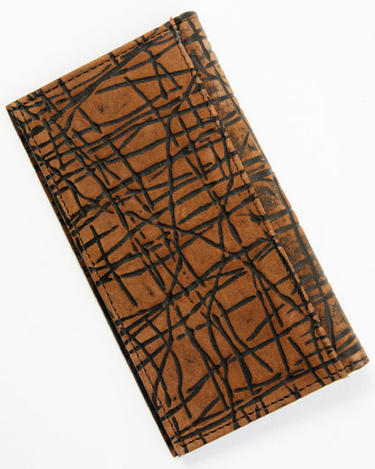 Men's Textured Leather Rodeo Wallet | Cody James Accessories|Sale