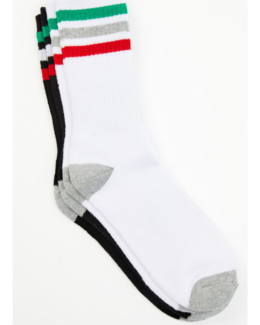 Men's Mexican Flag Stripe 2-pack Socks | Cody James Accessories|Sale