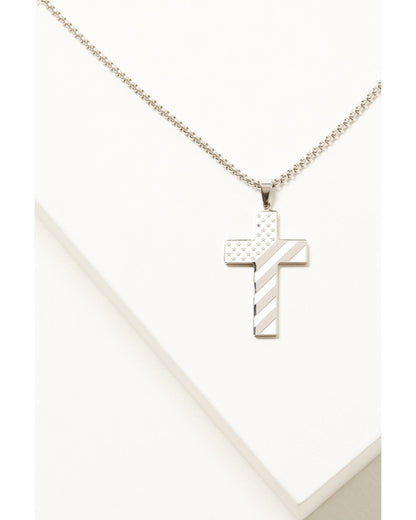Men's Americana Cross Necklace | Cody James Accessories