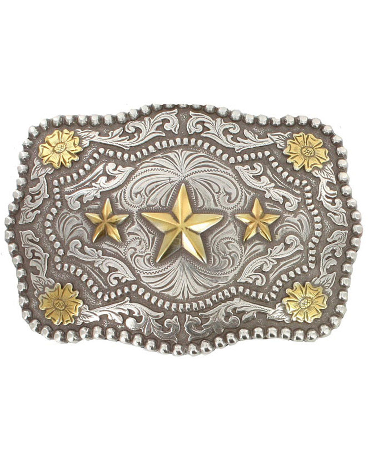 Men's Triple Star Belt Buckle | Cody James Accessories