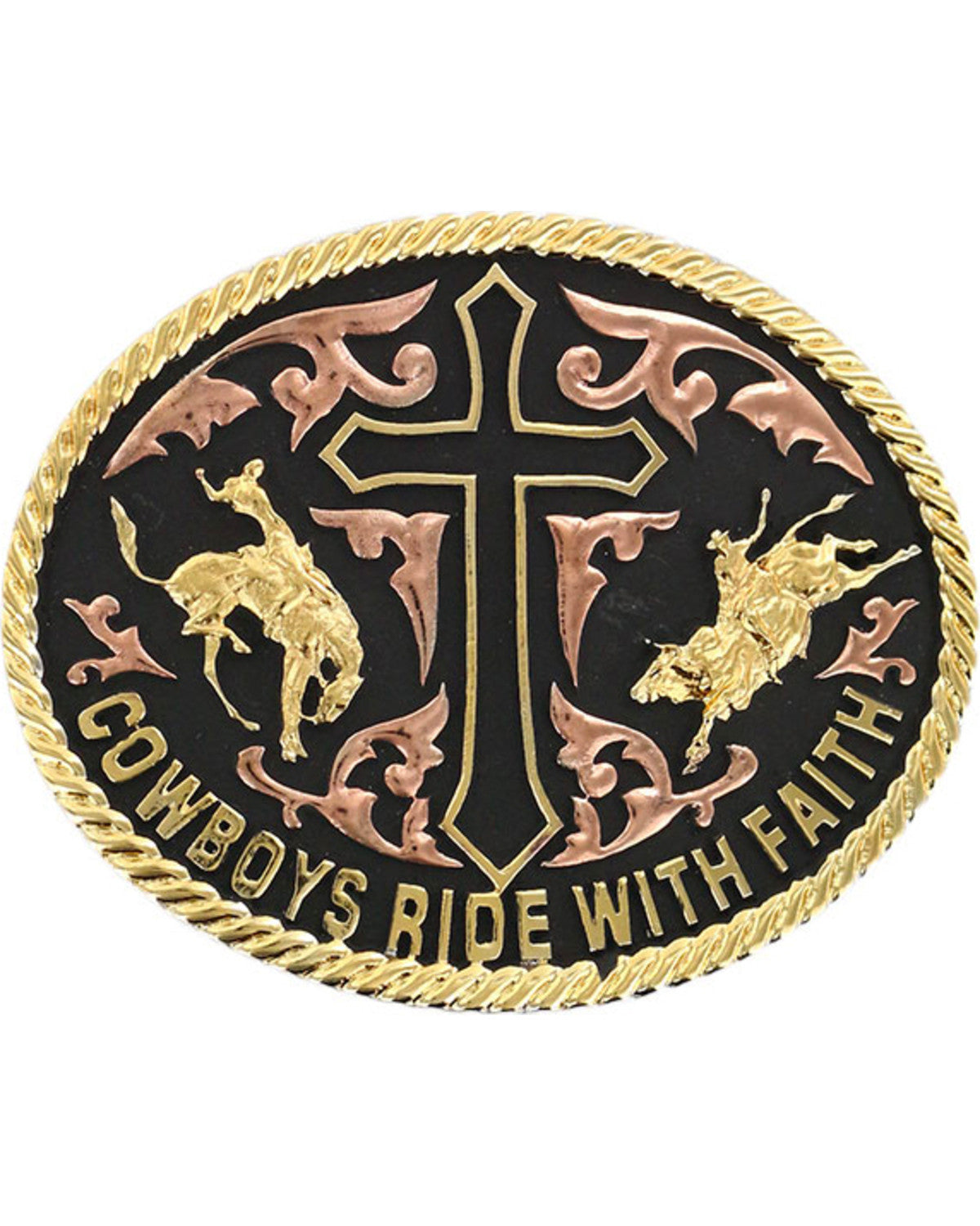 Men's Ride with Faith Belt Buckle | Cody James Accessories