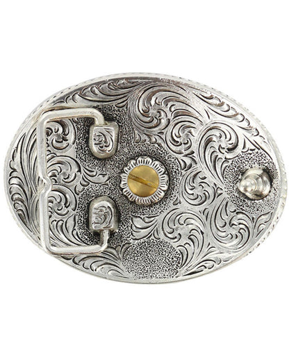 Men's Antiqued Colorado Oval Belt Buckle | Cody James Accessories