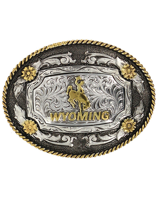 Men's Oval Wyoming Belt Buckle | Cody James Accessories