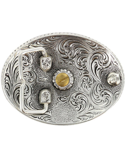 Men's Antiqued Oval Arizona Belt Buckle | Cody James Accessories