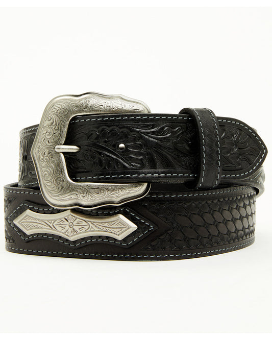 Men's Concho Tooled Western Belt | Cody James Accessories