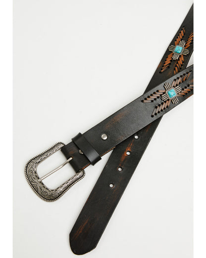 Men's Concho Whipstitch Belt | Cody James Accessories