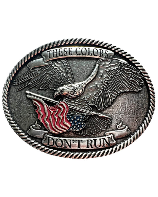 Men's These Colors Don't Run Buckle | Cody James Accessories