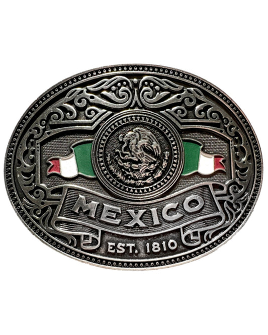 Men's Mexico Flag Belt Buckle | Cody James Accessories