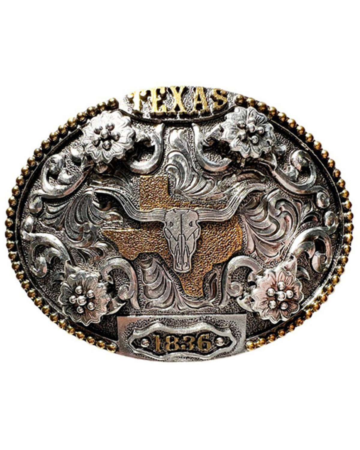 Men's Texas 1836 Long Horn Buckle | Cody James Accessories