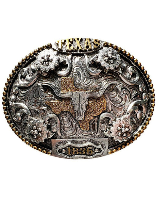 Men's Texas 1836 Long Horn Buckle | Cody James Accessories