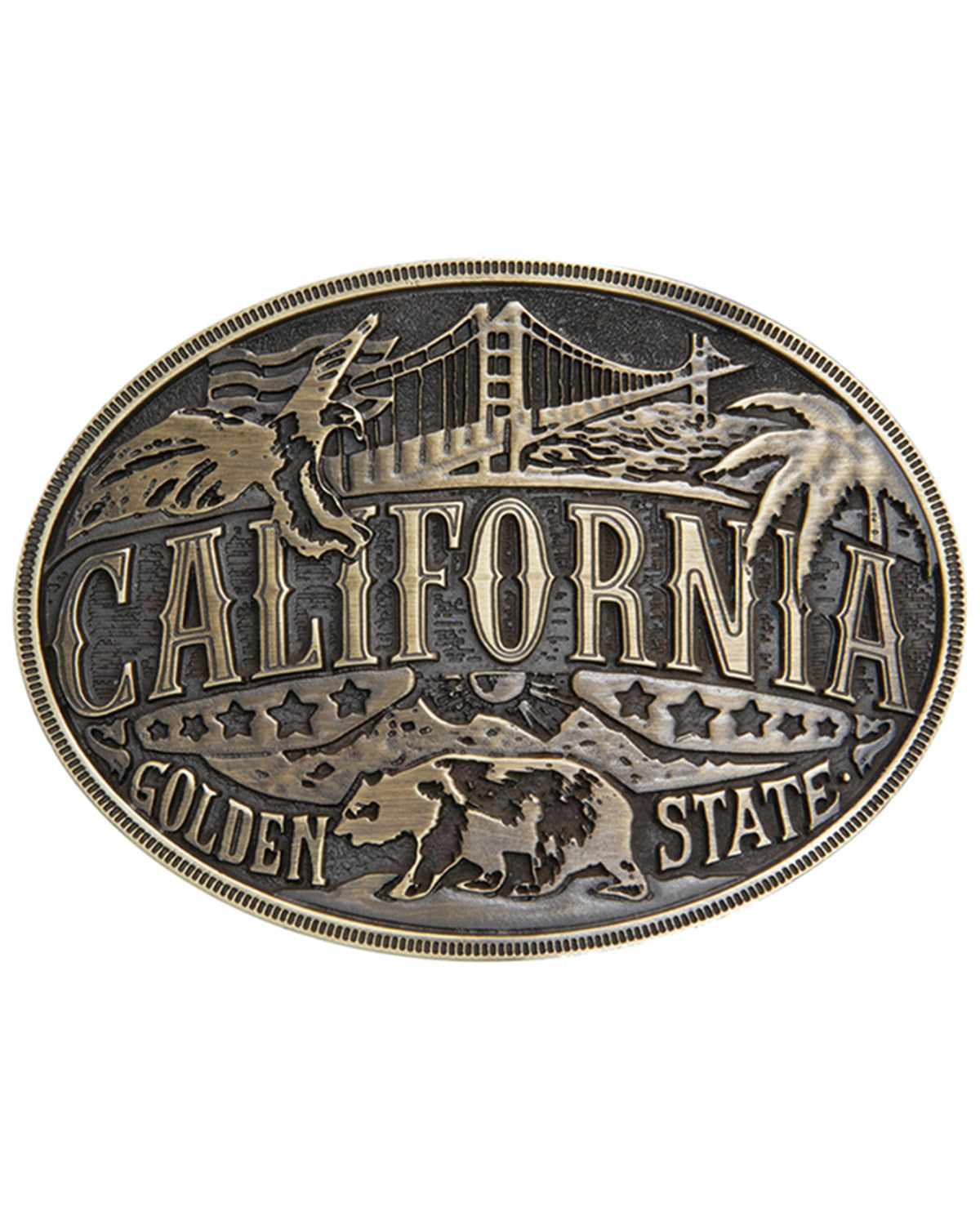 California American Heritage Buckle | Cody James Accessories