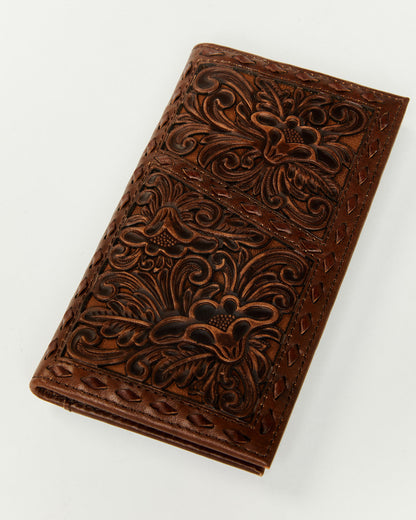 Men's Landry Tooled Bifold Rodeo Wallet | Cody James Accessories