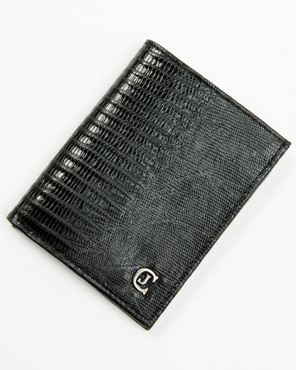Black 1978™ Men's Vance Exotic Lizard Bifold Wallet | Cody James Accessories|Sale