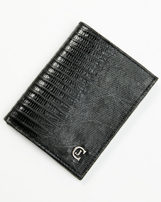 Black 1978™ Men's Vance Exotic Lizard Bifold Wallet | Cody James Accessories|Sale