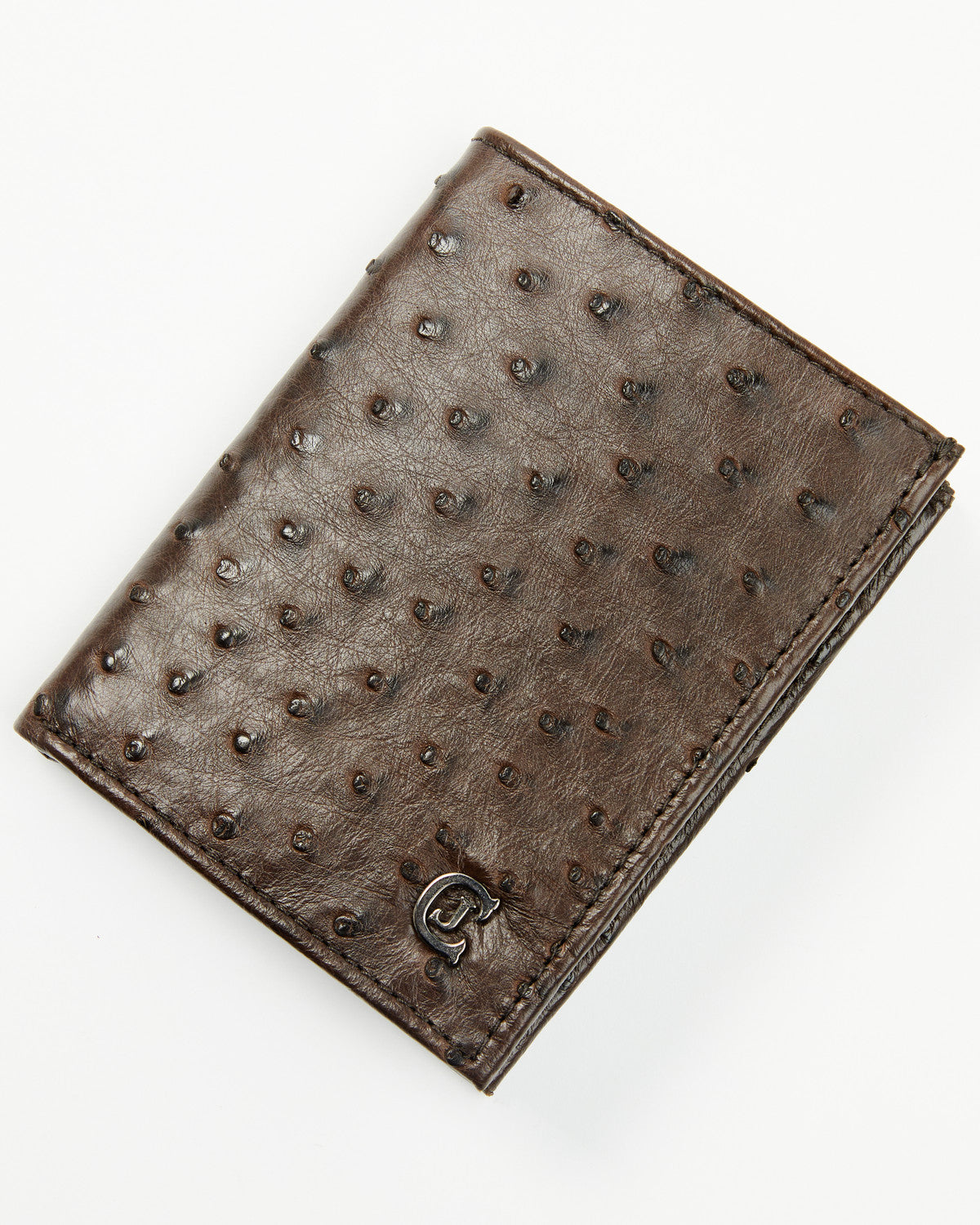 Black 1978™ Men's Dawson Exotic Full-Quill Ostrich Bifold W | Cody James Accessories
