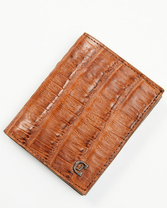 Black 1978™ Men's Sutton Exotic Caiman Tail Bifold Wallet | Cody James Accessories